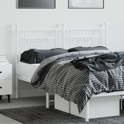 Hoofdbord Metaal 1 140 cm Wit
