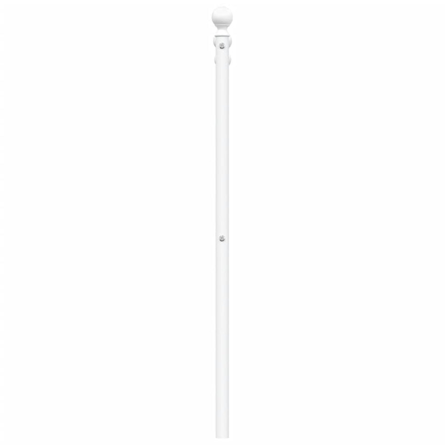 Hoofdbord 150 Cm Metaal Wit