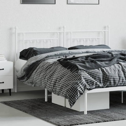 Hoofdbord 180 Cm Metaal Wit
