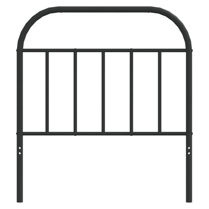 Hoofdbord metaal zwart 80 cm