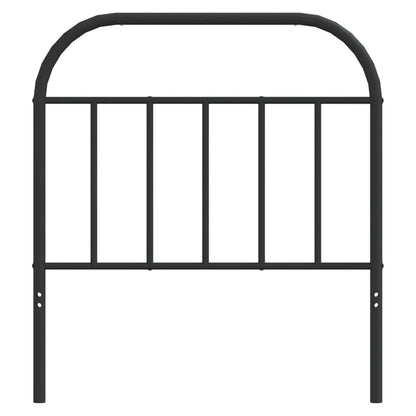 Hoofdbord Metaal Zwart 90 Cm