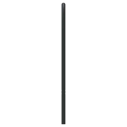 Hoofdbord metaal zwart 100 cm