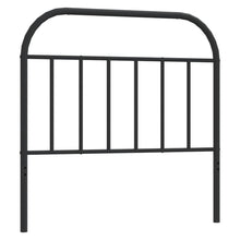 Hoofdbord metaal zwart 107 cm
