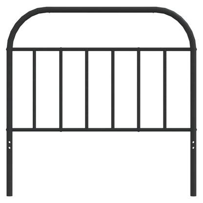 Hoofdbord metaal zwart 107 cm