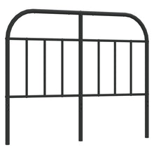 Hoofdbord Metaal Zwart 120 Cm