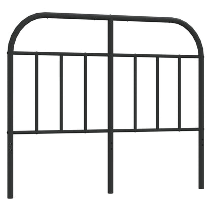 Hoofdbord Metaal Zwart 120 Cm