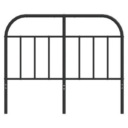 Hoofdbord Metaal Zwart 120 Cm