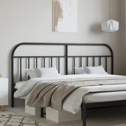 Replacement headboard metal black 193 cm