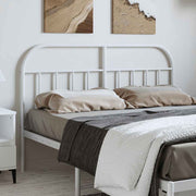 Headboard metal white 135 cm