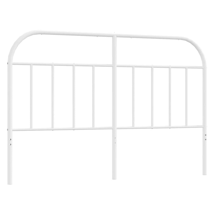 Vervangend hoofdbord metaal wit 150 cm