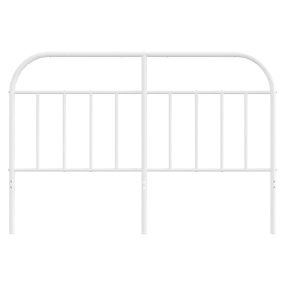 Vervangend hoofdbord metaal wit 150 cm