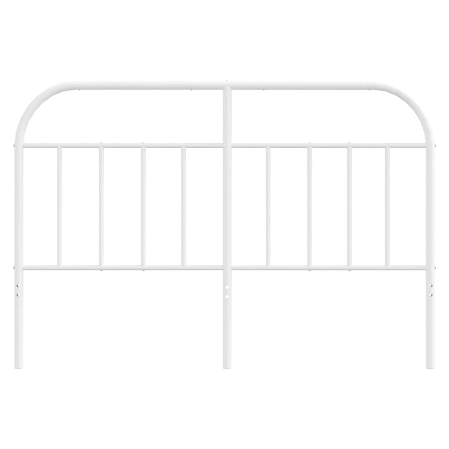 Vervangend hoofdbord metaal wit 150 cm