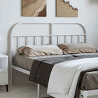 Hoofdbord metaal 150 cm wit