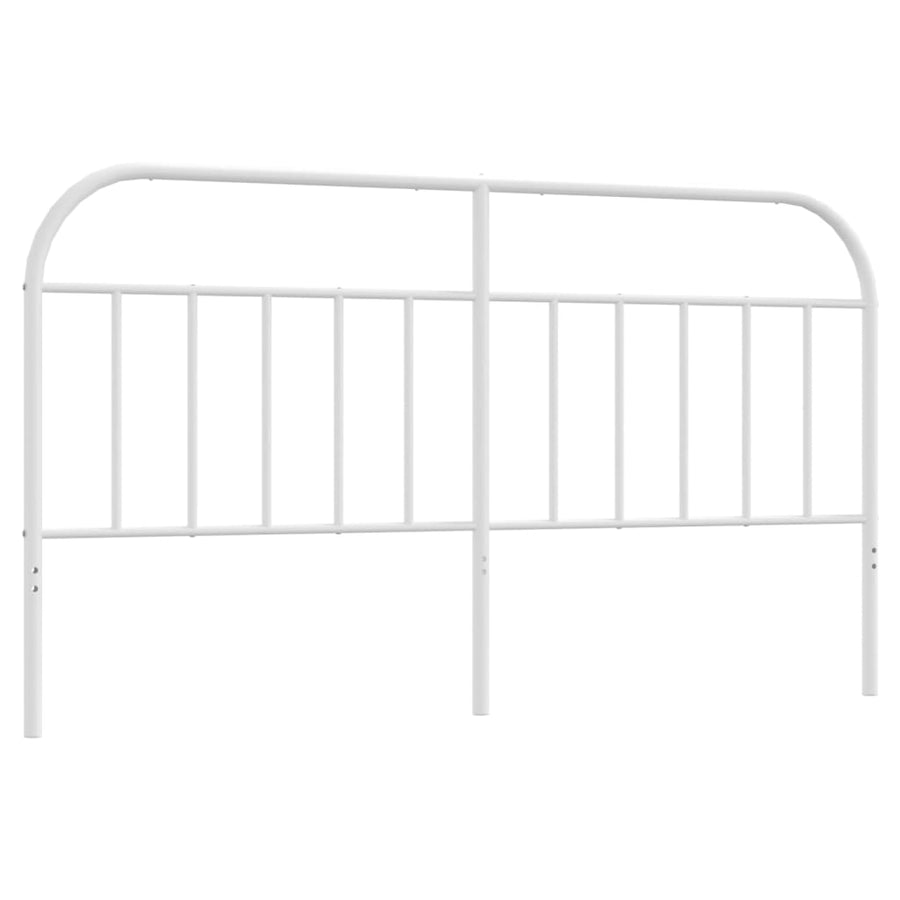 Hoofdbord Metaal Wit 180 Cm