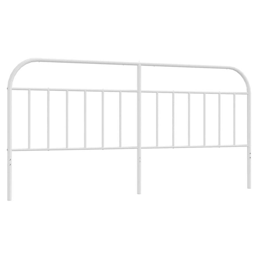 Hoofdbord Metaal Wit 193 Cm