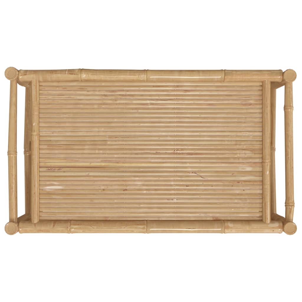Tuin 00X55X33 Cm Bamboe Donkergrijs Tafel