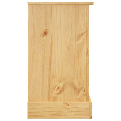 Dressoir "Corona" Bruin 112x44x78 cm Massief Hout Mexicaans Dennenhout