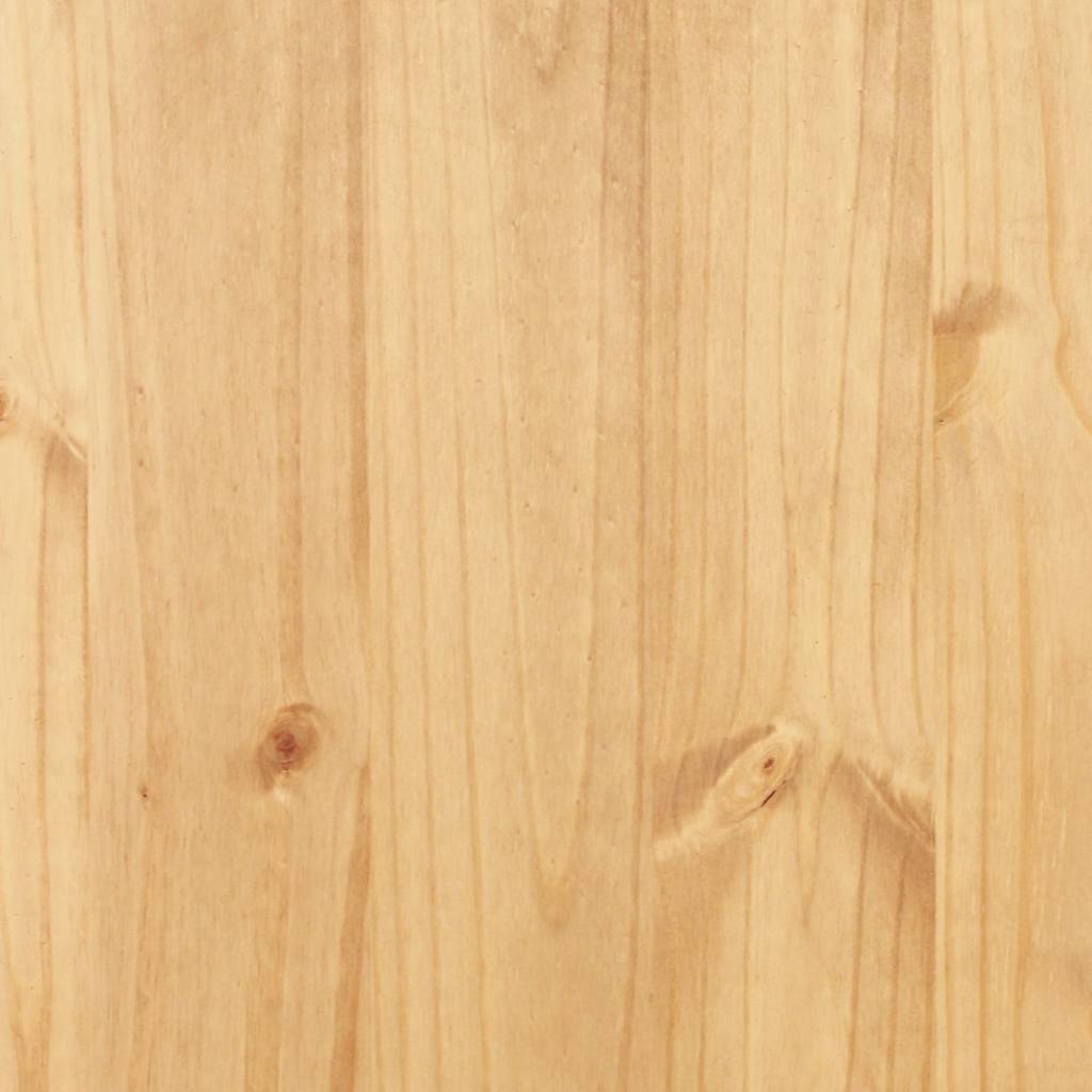 Dressoir "Corona" Bruin 112x44x78 cm Massief Hout Mexicaans Dennenhout