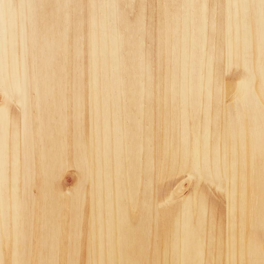 Dressoir "Corona" Bruin 112x44x78 cm Massief Hout Mexicaans Dennenhout