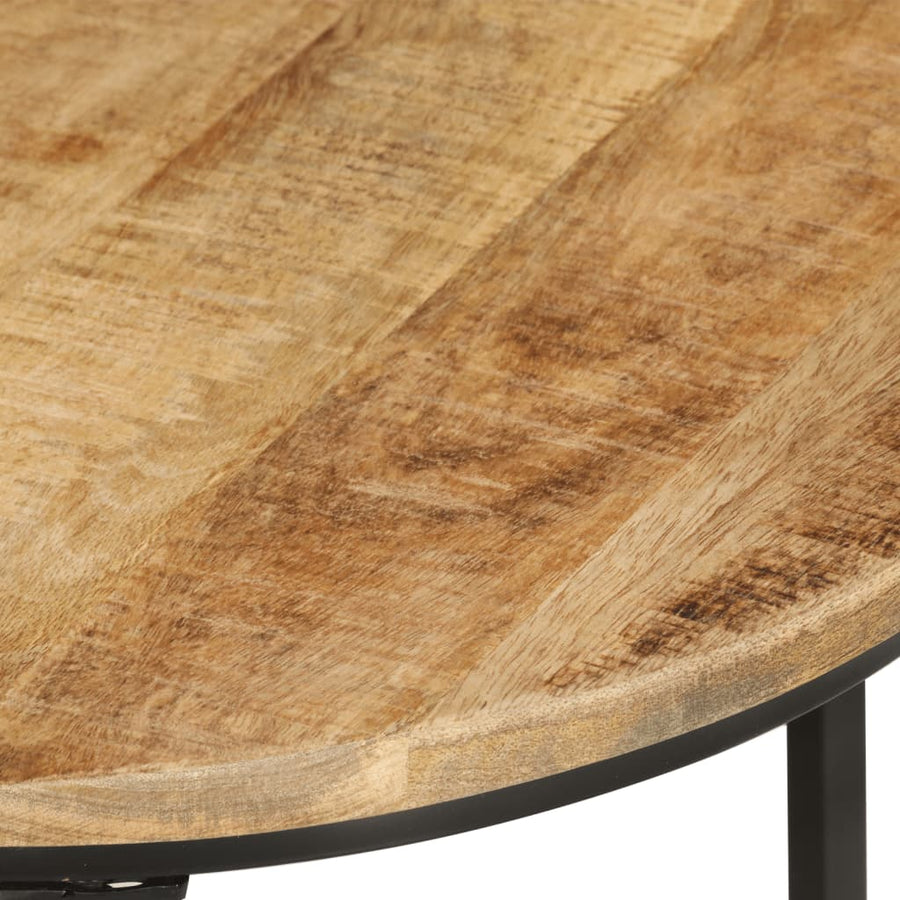 Tafeltjesset Massief Ruw Mangohout 3 Ø 35 x 29 cm massief mangohout