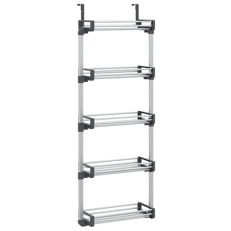 Deurorganizer Met 5 Schappen 52X20X135 Cm Aluminium