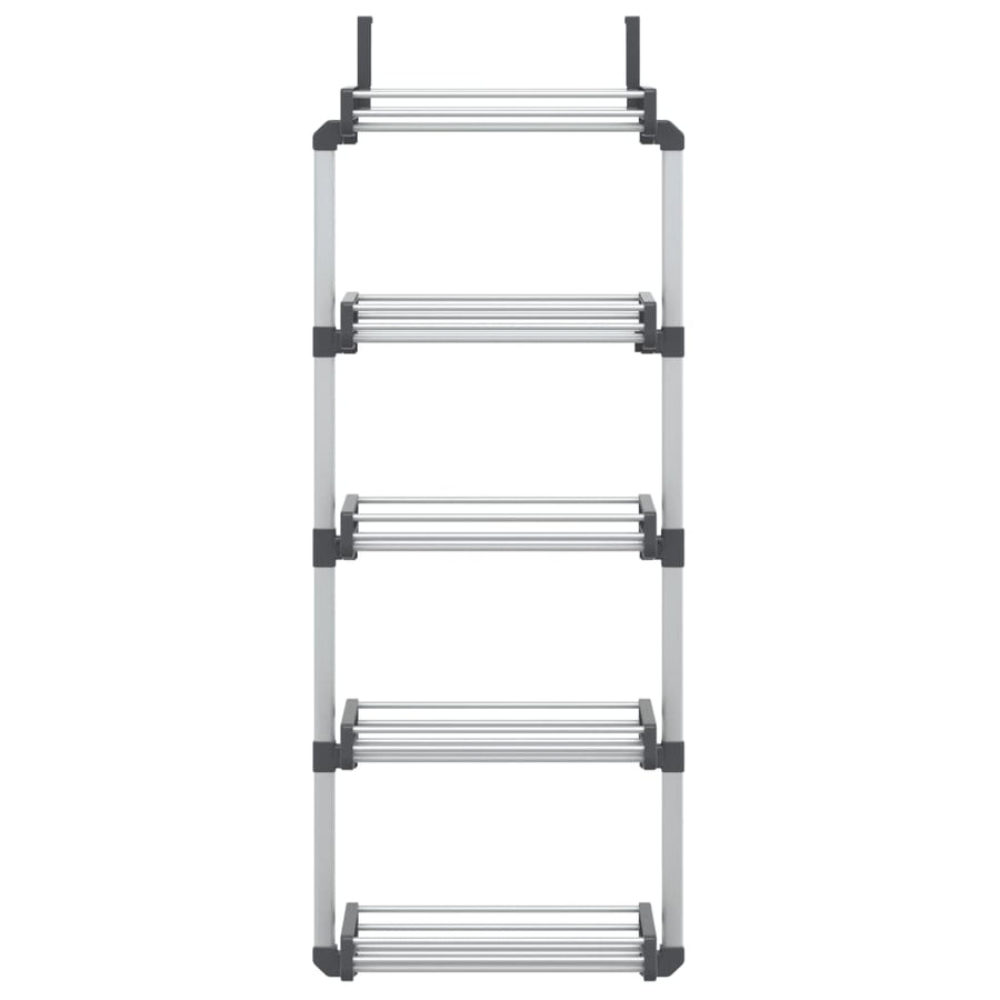 Deurorganizer Met 5 Schappen 52X20X135 Cm Aluminium