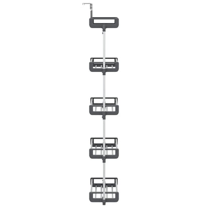 Deurorganizer Met 5 Schappen 52X20X135 Cm Aluminium