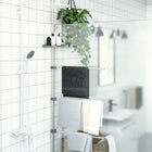Towel rack 47x280 cm aluminium