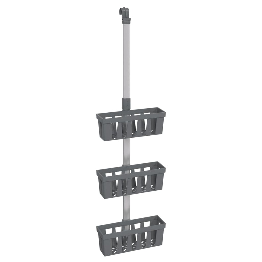 Doucherek 30X15X(67-105) Cm Aluminium