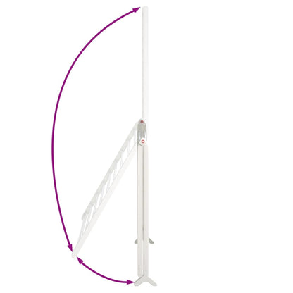 Droogrek Voor Badkuip Uitschuifbaar 53-90 Cm Aluminium