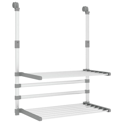 Droogrek Voor Balkon Aluminium 54 x 25 x 42 cm