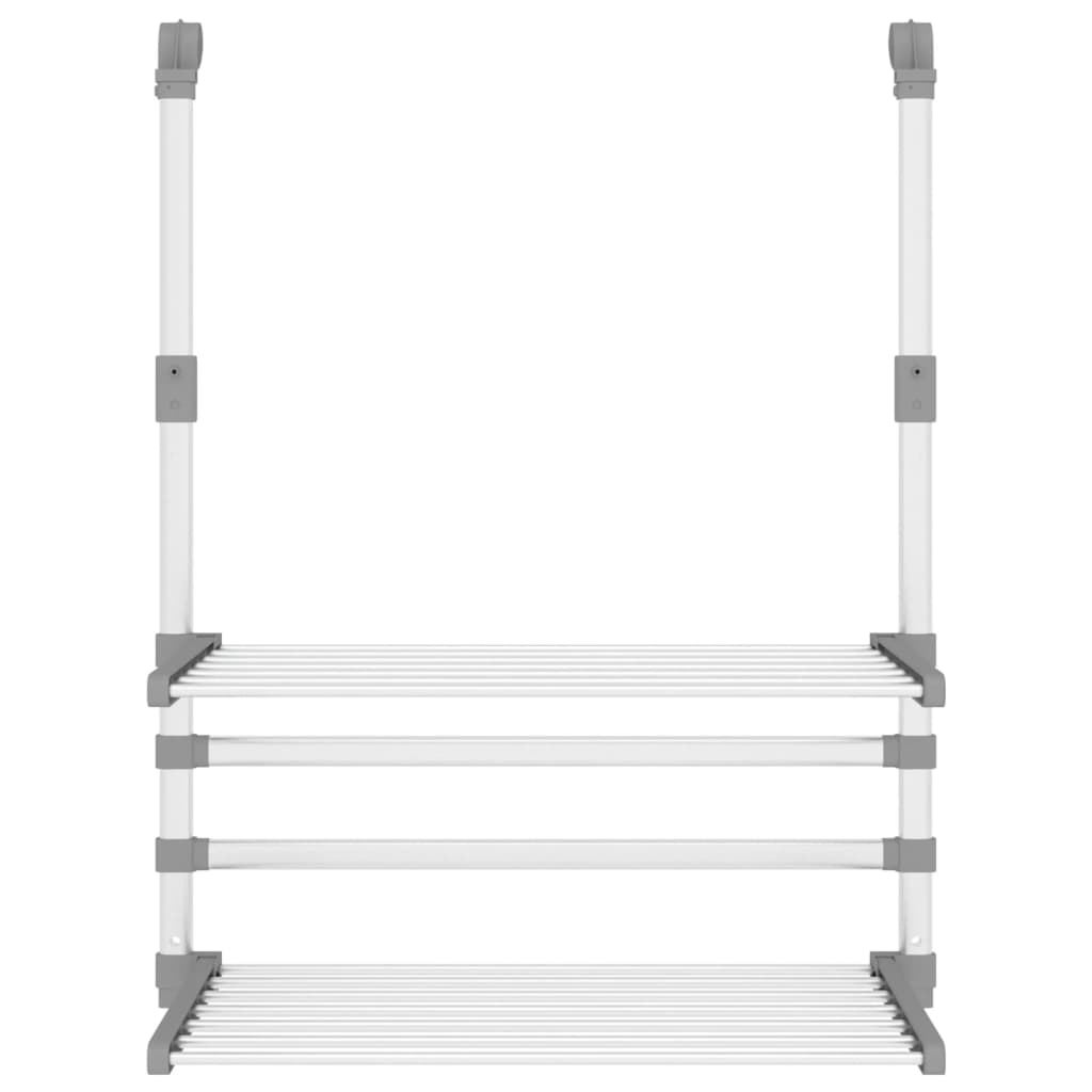 Droogrek Voor Balkon Aluminium 54 x 25 x 42 cm