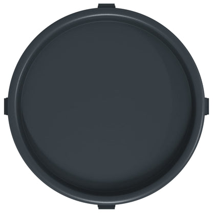 Plantentrolleys 2 St Met Wielen Ø34 Cm 35 Kg Grijs