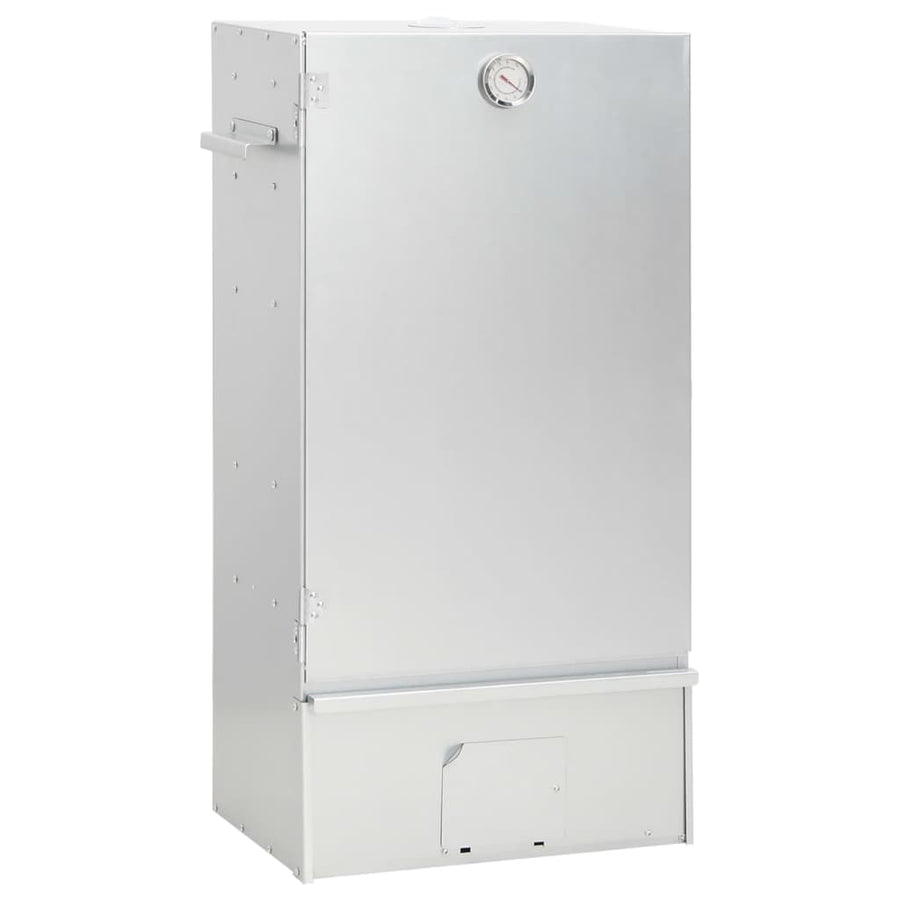 Bbq-Rookoven Met Houtsnippers 44,5X29X83 Cm Staal 1 44.5 x 29 x 83 cm Zonder raam