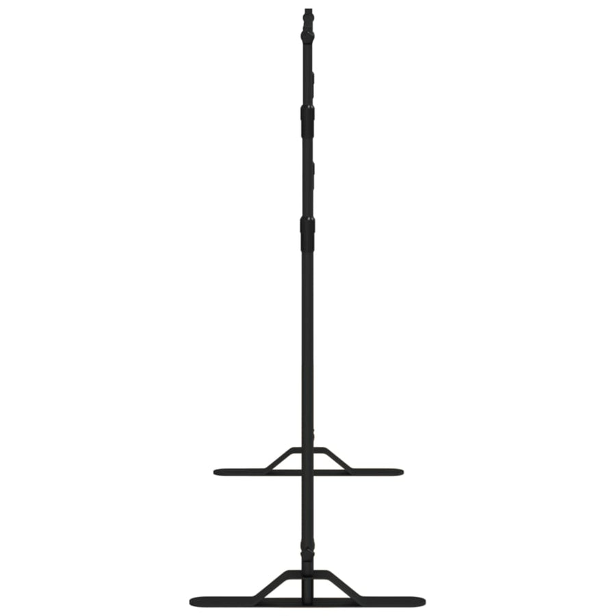 Achtergrondstandaard Staal Zwart 254 x 243 cm