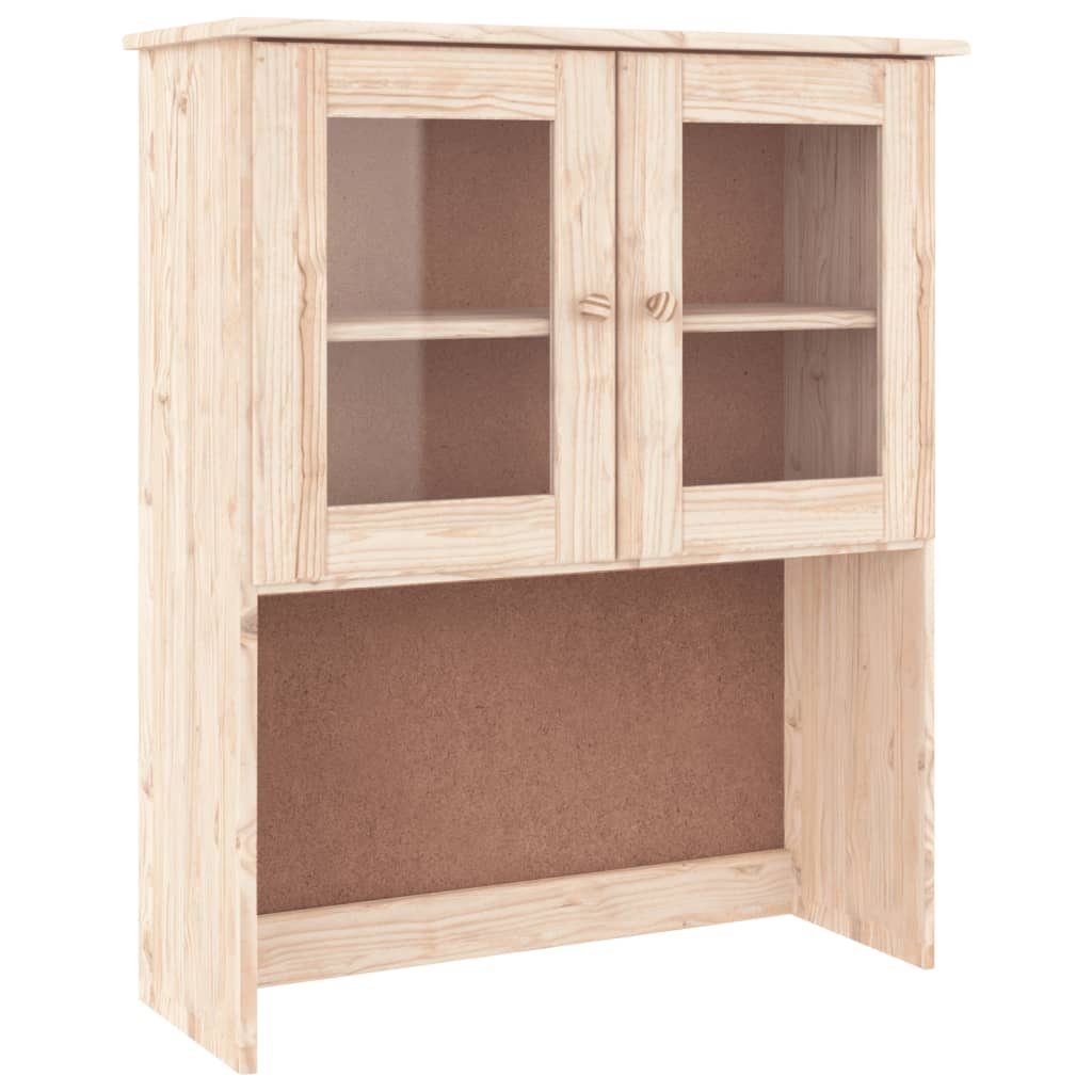 Hoge Kast Alta 77X35X188 Cm Massief Grenenhout