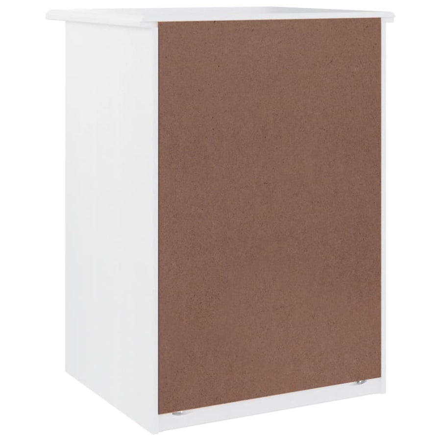 Nachtkastje Alta 41X35X55,5 Cm Massief Grenenhout 1