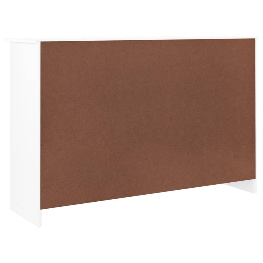 Ladekast Alta 112X35X73 Cm Massief Grenenhout Wit