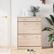 Shoe Cabinet ALTA 77x35x96 cm Solid Pinewood