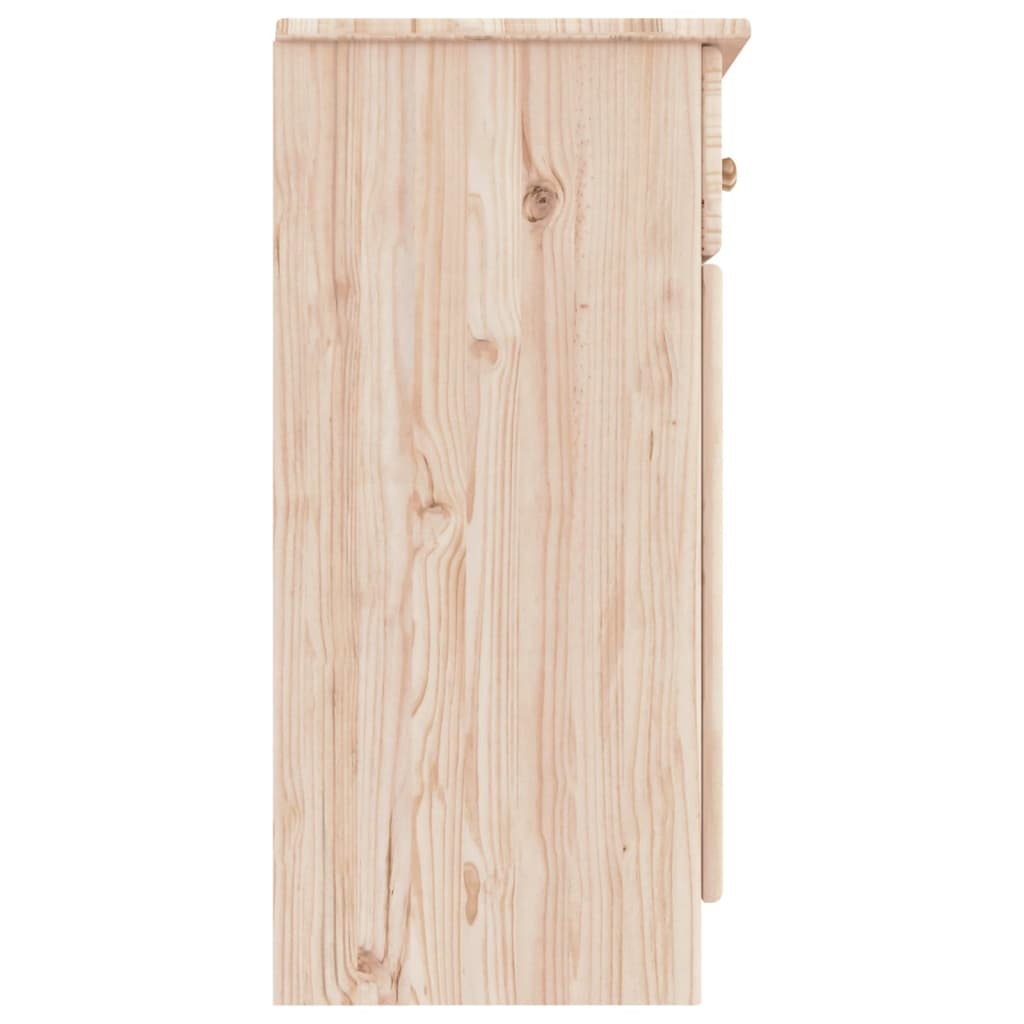 Dressoir Alta 112X35X73 Cm Massief Grenenhout