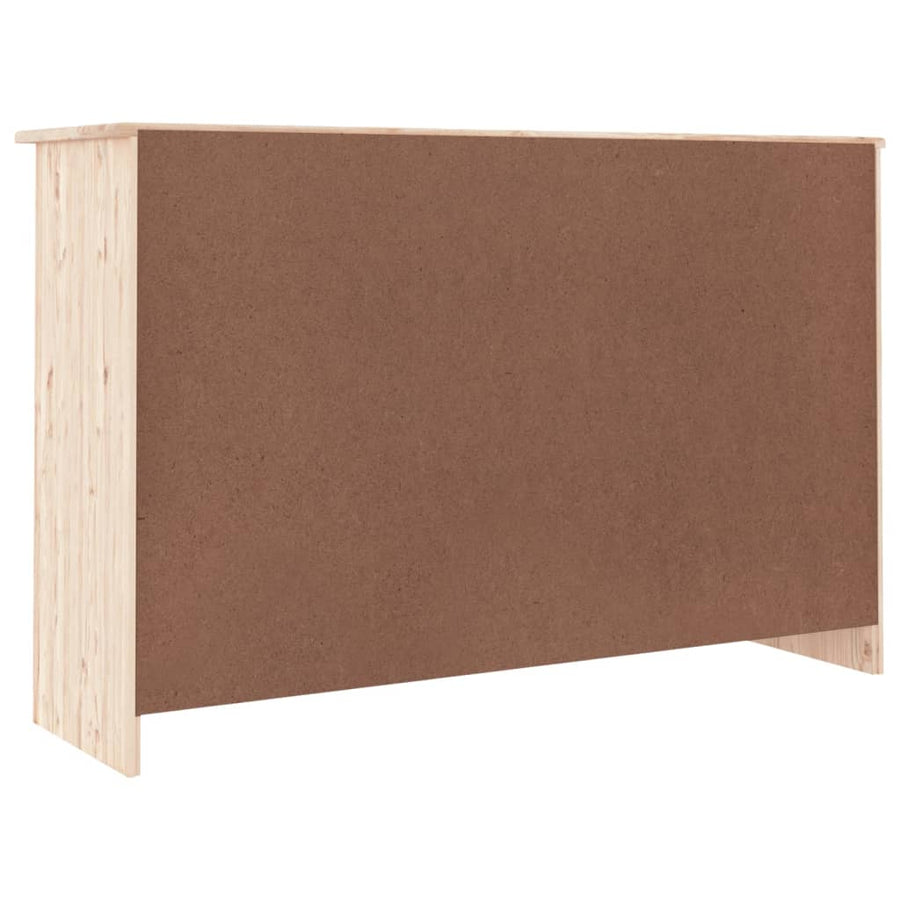 Dressoir Alta 112X35X73 Cm Massief Grenenhout