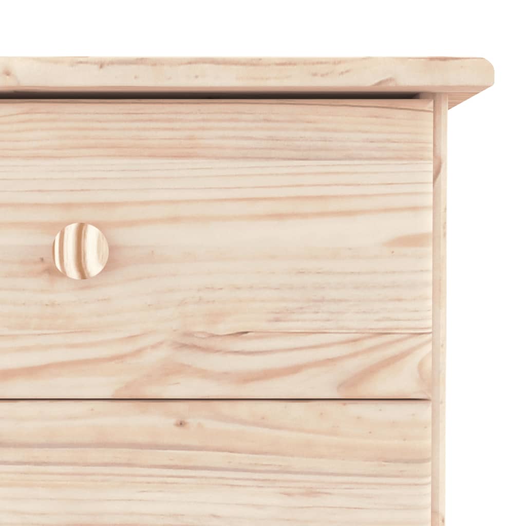Dressoir Alta 112X35X73 Cm Massief Grenenhout