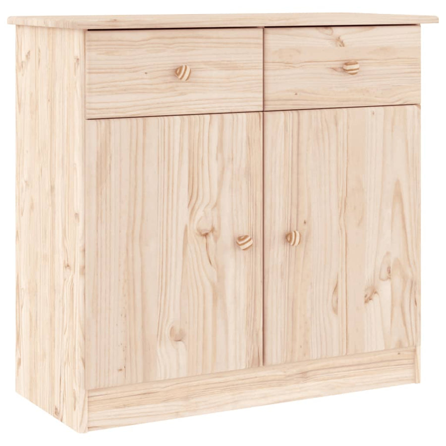 Dressoir Alta 77X35X73 Cm Massief Grenenhout