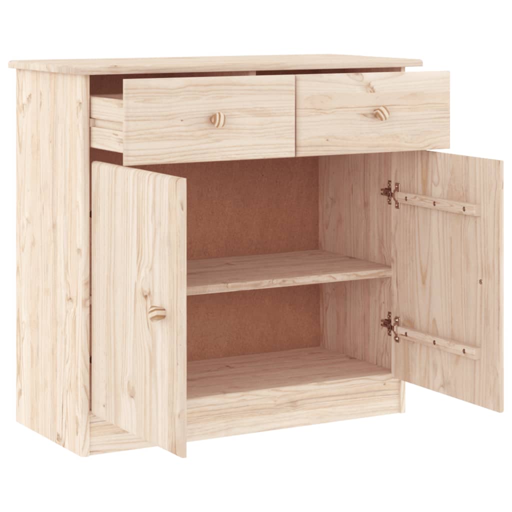 Dressoir Alta 77X35X73 Cm Massief Grenenhout