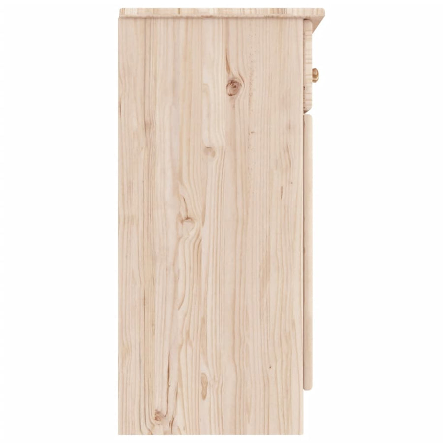 Dressoir Alta 77X35X73 Cm Massief Grenenhout