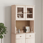 Opzetkast 77x30x92 cm massief grenenhout
