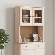 Top cabinet ALTA 77x30x92 cm solid pine wood