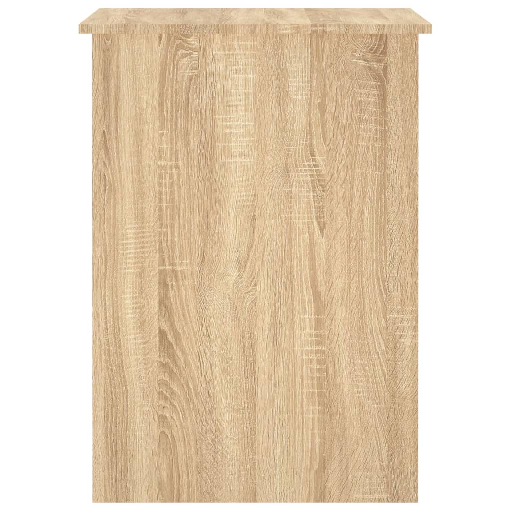 Bureau 100X55X75 Cm Bewerkt Hout Sonoma Eikenkleurig