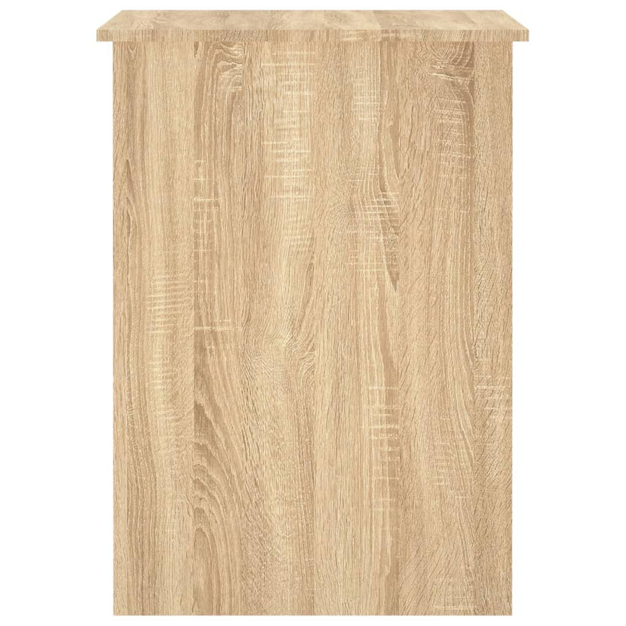 Bureau 100X55X75 Cm Bewerkt Hout Sonoma Eikenkleurig