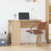 Bureau 100x55x75 cm bewerkt hout sonoma eiken